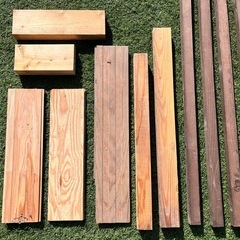 端材　DIY 外構の画像