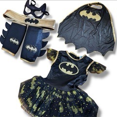 ハロウィン バットマン コスチューム kids ヒーロー ガールの画像