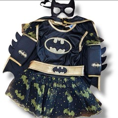 ハロウィン バットマン コスチューム kids ヒーロー ガールの画像