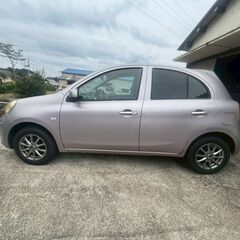 日産マーチ 実質ワンオーナー車／車検込み25万円！／個人分割も相談承ります！の画像