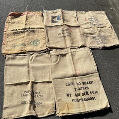 コーヒー豆　麻袋　11枚セットの画像