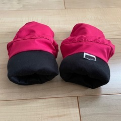 モンベル　パウダーミトン　キッズ手袋の画像