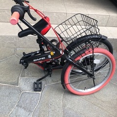 【使用感　少】サスペンション付き折りたたみ自転車
の画像