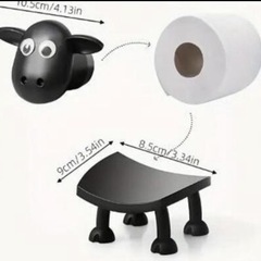 羊のショーン　トイレットペーパーホルダー　3個セット価格の画像