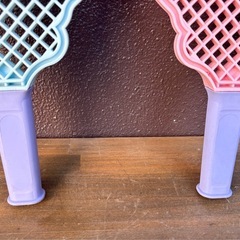 プラスチック ラケット パステルカラー 屋外遊び⭐︎ 2セットの画像