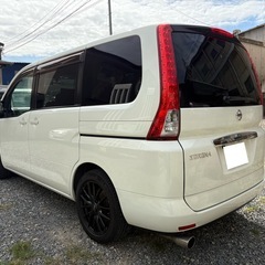 日産　C25 セレナ  20S 車検令和8年3月　95600キロ　綺麗　車検残り　ナビ付き　ETC付きの画像