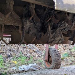 鹿児島発　文明　トラクター用つる切機KT-1000T　三点リンクの画像
