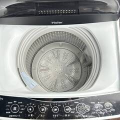 ww4/76 Haier ハイアール JW-C55D 全自動電気洗濯機 5.5Kg 中古 家電 1人暮らし 単身向き 2020年製 ★直接引取歓迎の画像
