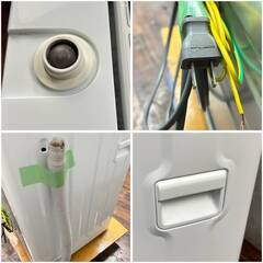 ww4/76 Haier ハイアール JW-C55D 全自動電気洗濯機 5.5Kg 中古 家電 1人暮らし 単身向き 2020年製 ★直接引取歓迎の画像