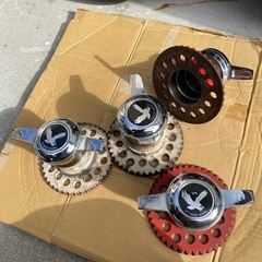 ⭐️TS WIRE WHEEL⭐️13インチ4本⭐️100本ブラックワイヤースポーク⭐️の画像