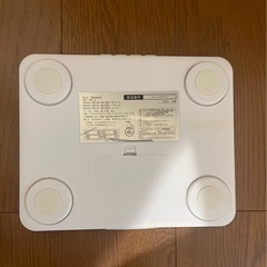 体重計　体組成計　体組織計 OHM  HB-KG11M1 オームの画像