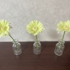 プリザーブドフラワー花器セットの画像