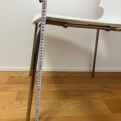 イケアIKEA　チェアー　ホワイト　２脚の画像