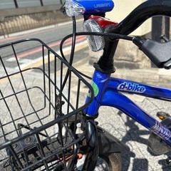 アイデス　D-Bike MASTER 18インチ　自転車　青の画像