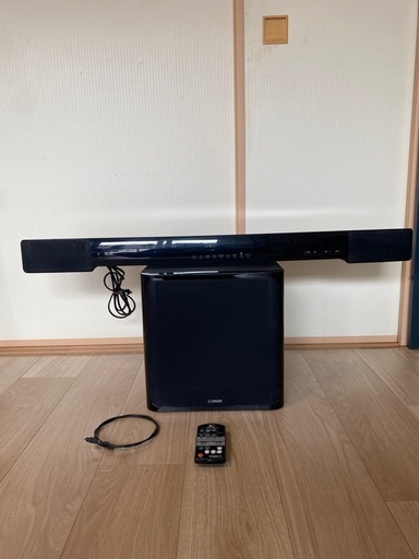 【値下げしました】
ホームシアター、スピーカー【yamaha yas-203】