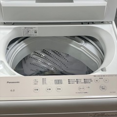 送料・設置込み可　洗濯機　6kg Panasonic 2025年【分解クリーニング済み】の画像