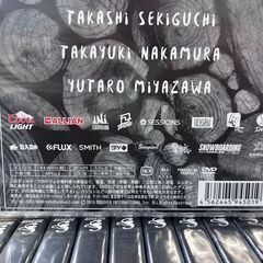 【無料・引取限定】スノーボード HOW TO DVD 87枚セット (DVD-1)の画像
