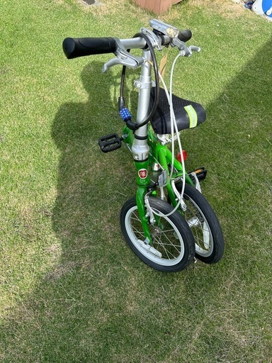 美品 三段変速14インチ折りたたみ自転車DAHON／FIAT 同型モデル FIAT 折りたたみ自転車 14インチ