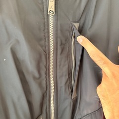 Jordan MA-1ジャケット 3XL ブラックの画像
