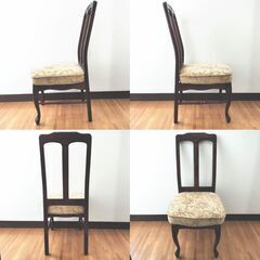 猫脚　ダイニングチェア　３脚あります　価格は１脚です　2脚セット3000円の画像