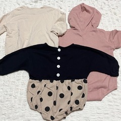ロンパース70サイズ　3枚セットの画像