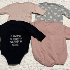 ロンパース70サイズ　4枚セットの画像