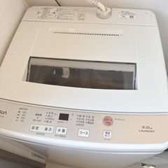 AQUA 洗濯機 6kg の画像