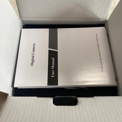 【新品】　デジカメ　5K 7500万画素　ブラック　SD32GB付の画像