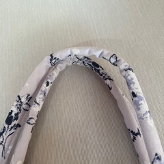 【1週間限定掲載】Francfranc 花柄 トートバッグ パープル 大容量 マザーズバッグの画像