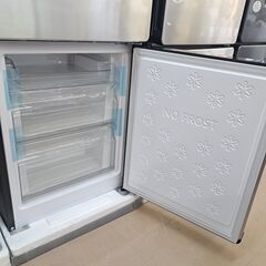 ✨ハイアール　中古美品　JP-XP2NF173F　冷凍冷蔵庫　173ℓ　2024年製　シルバー　６ヶ月保証✨うるま市田場✨の画像