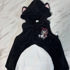 【新品未着用】ピノキオ　フィガロ　80サイズ　ハロウィン　仮装　黒猫の画像