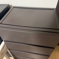 タンス　カラーボックスの画像