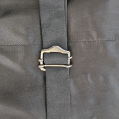 ✨美品✨Luigi Bianchi Mantova ベスト ジレ ダブルボタン 黒 ブラック メンズ ビジネス フォーマル ジャケット風 スタイリッシュの画像