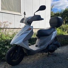 アドレスv125g　アラーム、ハンドル&シートヒーターの画像