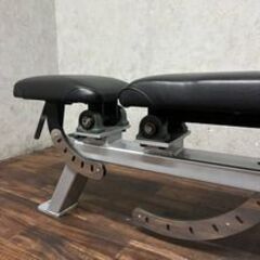 ww4/62 Think Fitness フィットネス パワービルダー アジャスタブルベンチ ジム 筋トレ 調整可能 ホームジム ★直接引取歓迎の画像