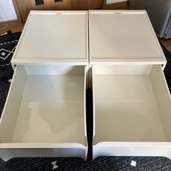 【自宅引取のみ】収納ケースMサイズの画像