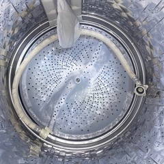 送料・設置込み可　洗濯機　8kg SHARP 2017年【分解クリーニング済み】の画像