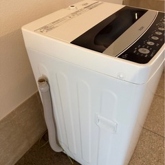 Haier 一人暮らし 全自動電気洗濯機 JW-C45D 2020年製の画像