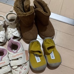 子供用品 女の子靴セット 12-13cmの画像