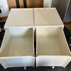 【自宅引取のみ】収納ケース Lサイズの画像