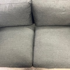 I 2510-207 2人掛けソファ キズ 汚れありの画像