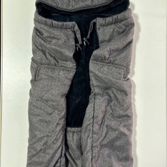 抱っこ紐の防寒ケープ(耳付き)の画像