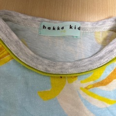 hakka kids バナナ柄半袖シャツ110の画像