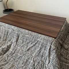 【美品】こたつセット（布団付）の画像