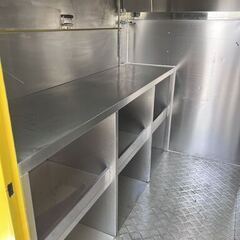 🚨期間限定セール！未使用✨即納◎ トラック積載型、キッチンカー用 トレーラー シェルBOX🚚 全国送料無料の画像