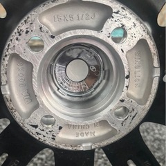175/65R15 スタッドレスタイヤ 4本 ホイールセットの画像