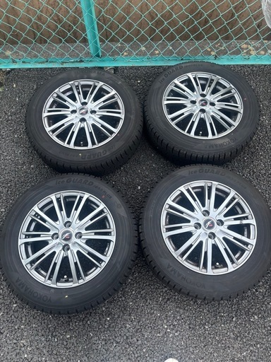 175/65R15 スタッドレスタイヤ 4本 ホイールセット