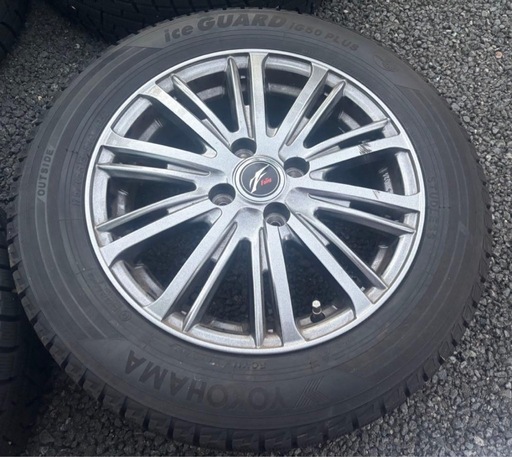 175/65R15 スタッドレスタイヤ 4本 ホイールセット