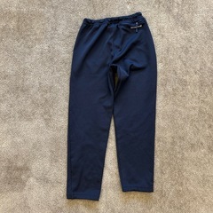 mont-bell 紺色ジャージ上下、長袖　150の画像