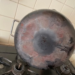 揚げ物鍋の画像